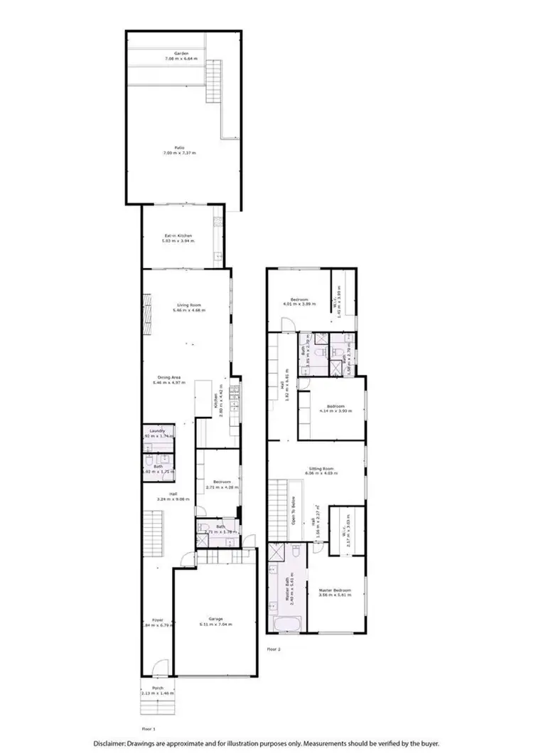Floorplan of Homely townhouse listing, Address available on request
