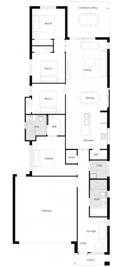 Floorplan of Homely house listing, Address available on request