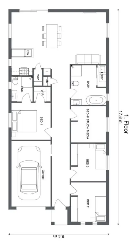 Floorplan of Homely house listing, Address available on request