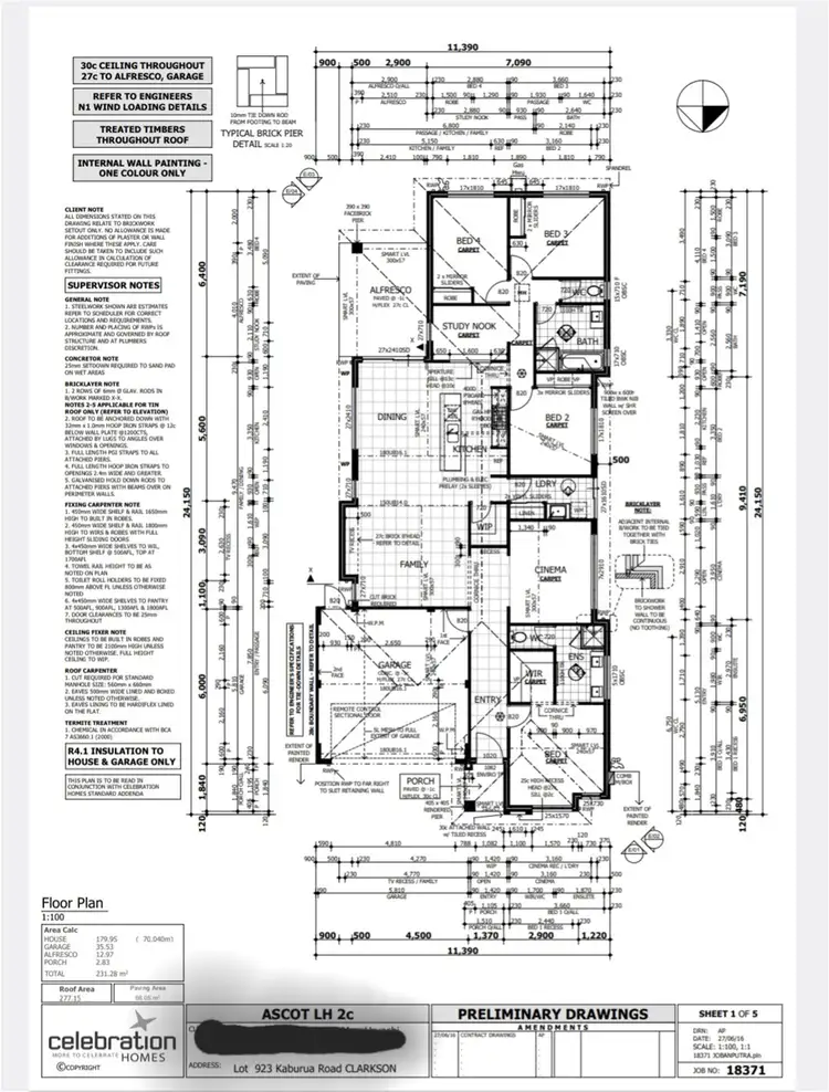 Floorplan of Homely house listing, 16 Kaburua Road, Clarkson WA 6030