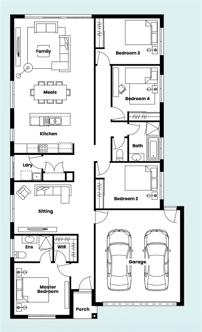 Floorplan of Homely house listing, 71 Little Yarra Road, Yarra Junction VIC 3797