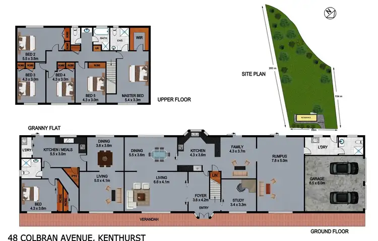 Floorplan of Homely house listing, 48 Colbran Ave, Kenthurst NSW 2156