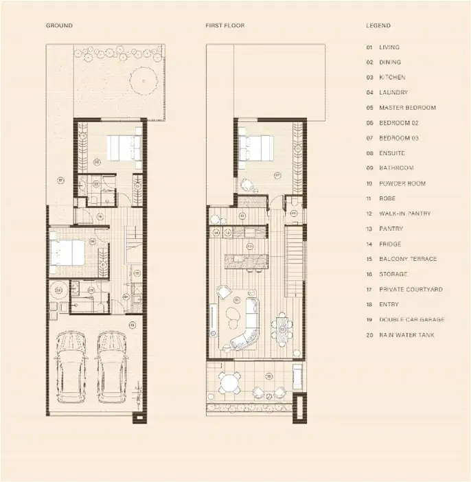 Floorplan of Homely townhouse listing, Address available on request