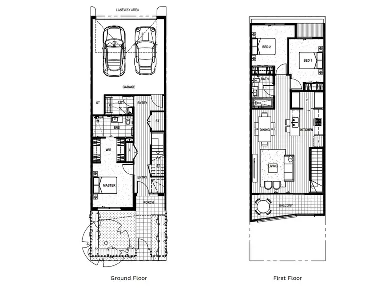 Floorplan of Homely townhouse listing, Address available on request