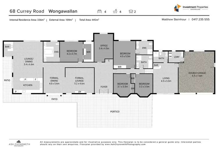 Floorplan of Homely rural property listing, 68 Currey Road, Wongawallan QLD 4210