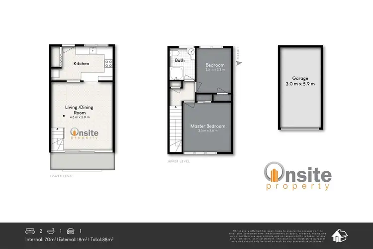 Floorplan of Homely townhouse listing, 16/13 Baily Street, Collingwood Park QLD 4301
