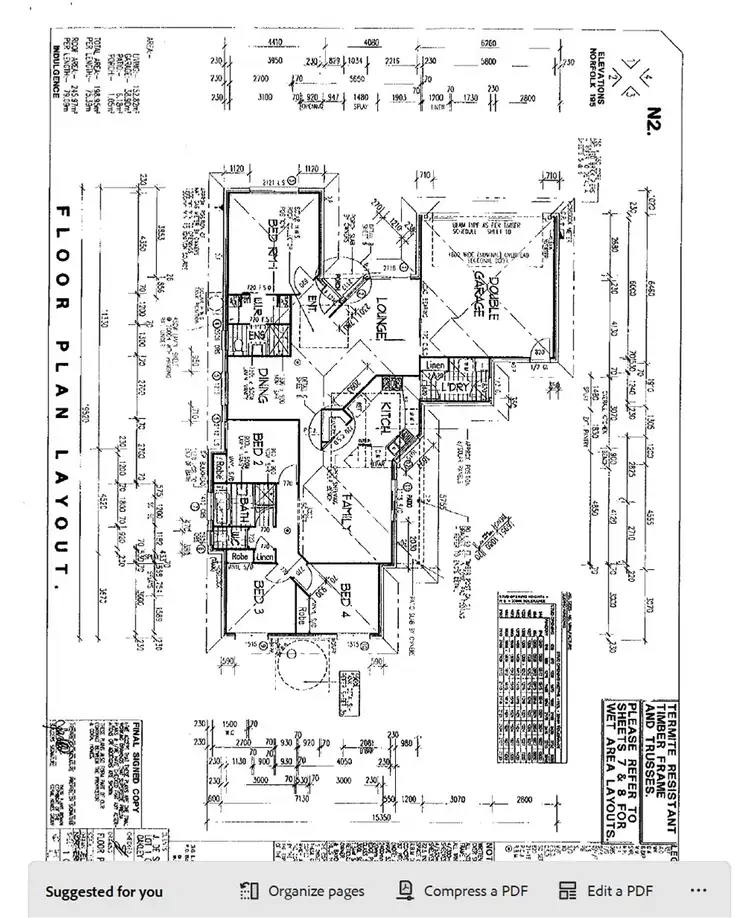 Floorplan of Homely house listing, 1 Champion Circuit, Narangba QLD 4504