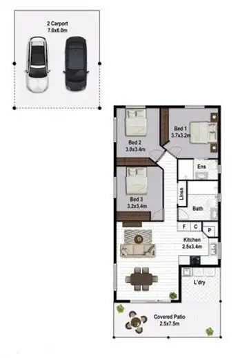 Floorplan of Homely house listing, 163A Seib Road, Eumundi QLD 4562