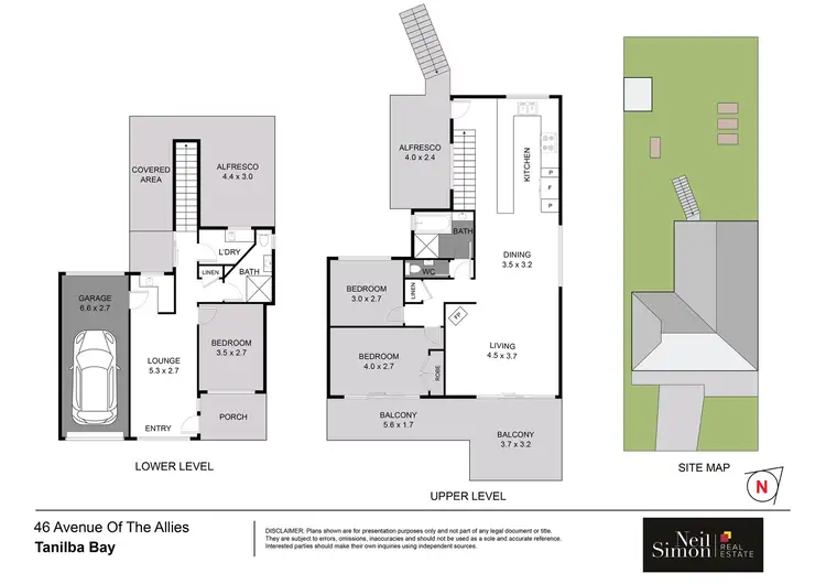 Floorplan of Homely house listing, 46 Avenue of the Allies, Tanilba Bay NSW 2319