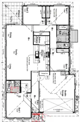 Floorplan of Homely house listing, Lot 3 Oxford Street, Greta NSW 2334
