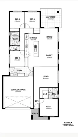 Floorplan of Homely house listing, Lot 807 O'shea Circuit, Cessnock NSW 2325