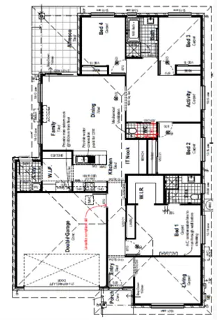 Floorplan of Homely house listing, Lot 834 Saxonvale Grove, Cessnock NSW 2325