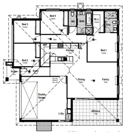 Floorplan of Homely house listing, Lot 187 Martina Court, Pialba QLD 4655