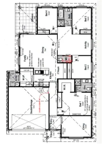 Floorplan of Homely house listing, Lot 24 New Road, Coral Cove QLD 4670