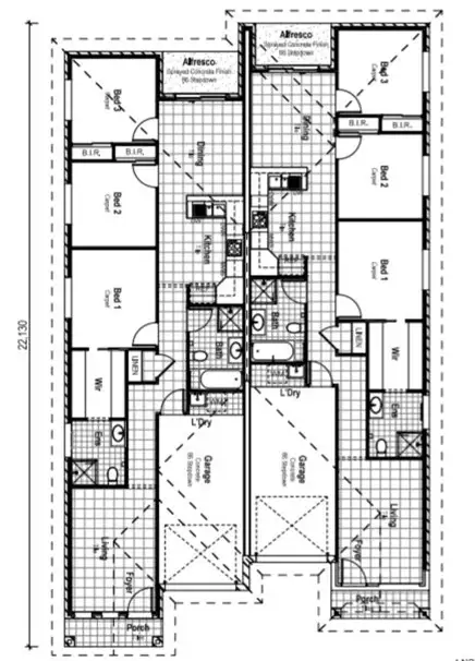 Floorplan of Homely house listing, Lot 129 The Stables Road, Heatherbrae NSW 2324