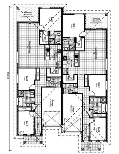 Floorplan of Homely house listing, Lot 106 The Stables Road, Heatherbrae NSW 2324
