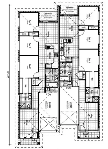 Floorplan of Homely house listing, Lot 108 The Stables Road, Heatherbrae NSW 2324