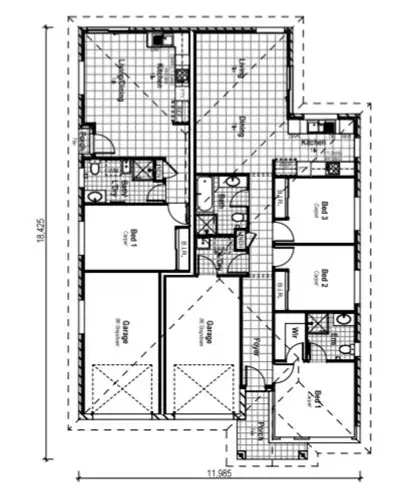 Floorplan of Homely house listing, Lot 304 Owl Pen Lane, Farley NSW 2320