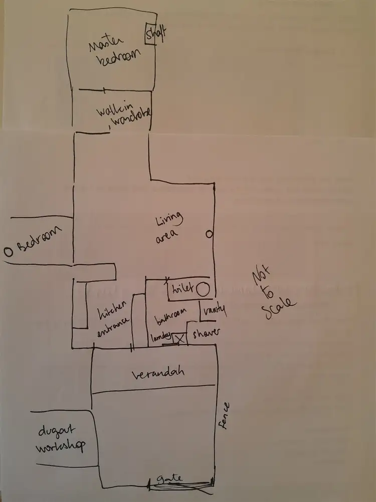 Floorplan of Homely house listing, Lot 100 Kami Road, Coober Pedy SA 5723
