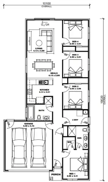 Floorplan of Homely house listing, Lot 905 Cedar Avenue, Davoren Park SA 5113