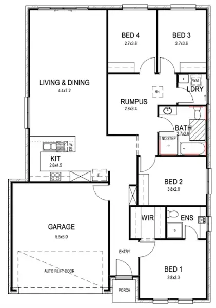 Floorplan of Homely house listing, Lot 21 Justs Road, Sellicks Beach SA 5174