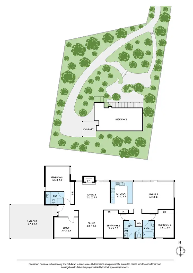Floorplan of Homely house listing, 34A Trezise Street, Warrandyte VIC 3113