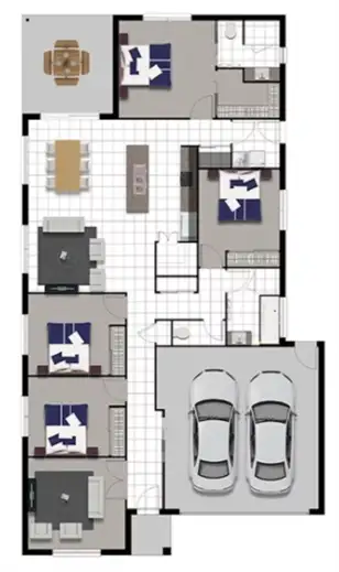 Floorplan of Homely house listing, Lot 1008 Pembroke Avenue, Cameron Park NSW 2285