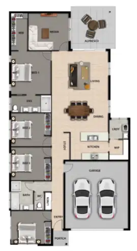 Floorplan of Homely house listing, Lot 4 Hughes Road, Bargara QLD 4670