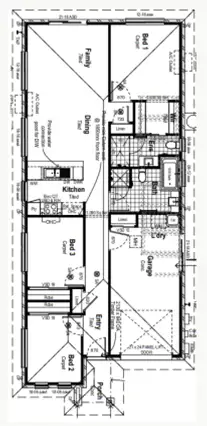 Floorplan of Homely house listing, Lot 3 New Road, Leppington NSW 2179