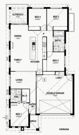 Floorplan of Homely house listing, Lot 516 Livistona Drive, Lochinvar NSW 2321