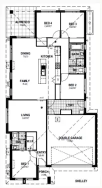 Floorplan of Homely house listing, Lot 2 Oxford Street, Greta NSW 2334
