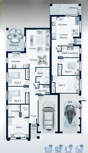 Floorplan of Homely house listing, Lot 3 Lemon Scented Circuit, Warnervale NSW 2259