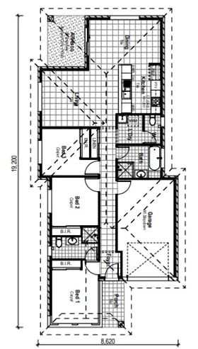 Floorplan of Homely house listing, Lot 715 Vintner Street, Bellbird NSW 2325
