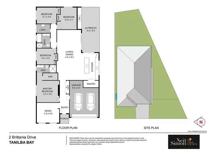 Floorplan of Homely house listing, 2 Brittania Drive, Tanilba Bay NSW 2319