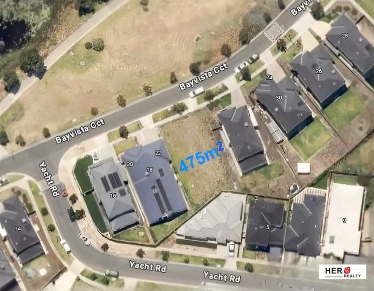 Floorplan of Homely land listing, 20 Bayvista Circuit, Point Cook VIC 3030