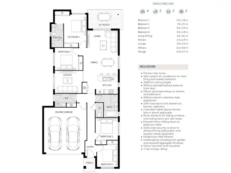Floorplan of Homely house listing, Address available on request