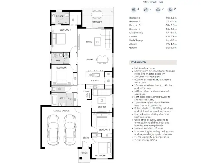 Floorplan of Homely house listing, Address available on request