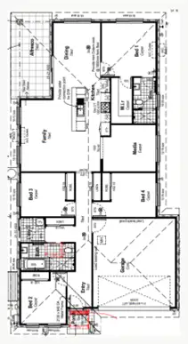 Floorplan of Homely house listing, Lot 4116 New Road, Redland Bay QLD 4165