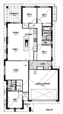 Floorplan of Homely house listing, Lot 811 Naomi Drive, Crows Nest QLD 4355