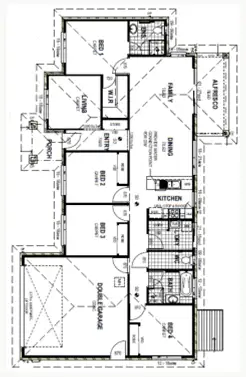 Floorplan of Homely house listing, Lot 601 New Road, Ripley QLD 4306