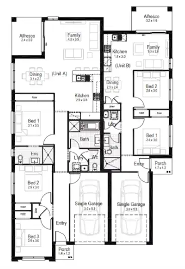 Floorplan of Homely house listing, Lot 406 Lilac Avenue, Lochinvar NSW 2321