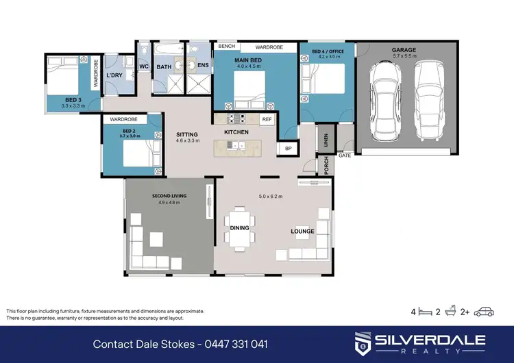 Floorplan of Homely house listing, 34 Thompson Street, Biggera Waters QLD 4216