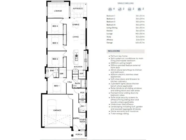 Floorplan of Homely house listing, Address available on request