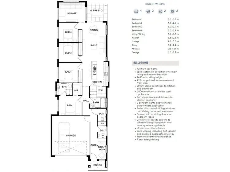 Floorplan of Homely house listing, Address available on request
