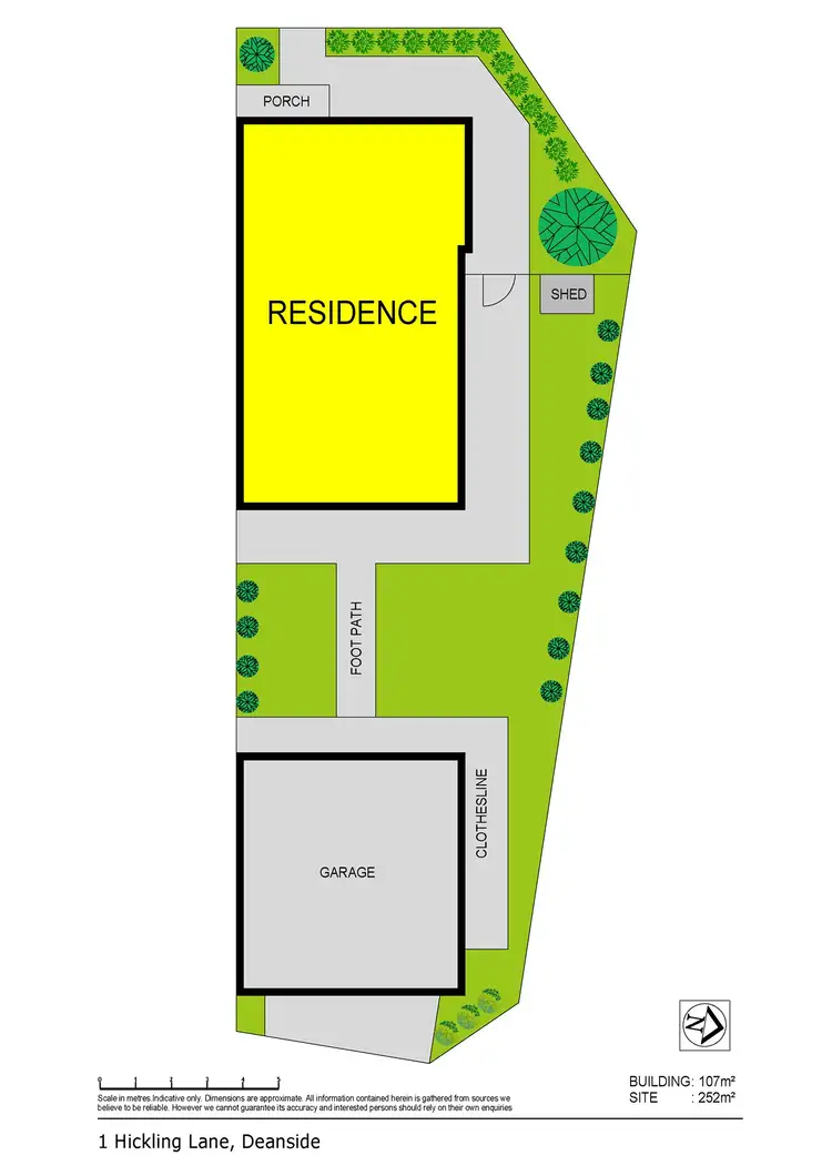 Floorplan of Homely house listing, 1 Hickling Lane, Deanside VIC 3336