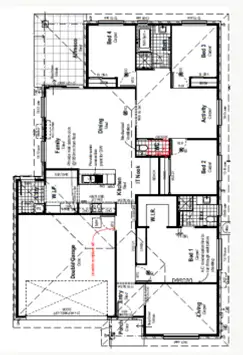 Floorplan of Homely house listing, Lot 37 New Road, Branyan QLD 4670