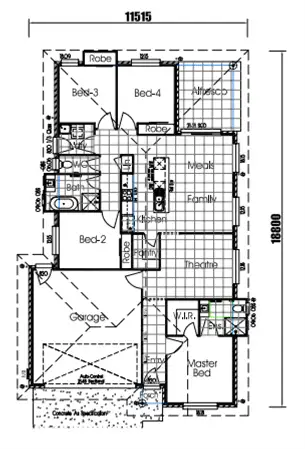 Floorplan of Homely house listing, Lot 808 Naomi Drive, Crows Nest QLD 4355