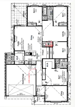 Floorplan of Homely house listing, Lot 838 O'Shea Circuit, Cessnock NSW 2325