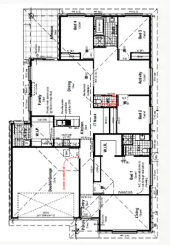 Floorplan of Homely house listing, Lot 65/54 Golf View Drive, Coral Cove QLD 4670