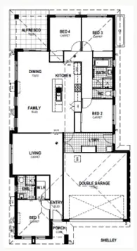 Floorplan of Homely house listing, Lot 440 Petermann Circuit, Yarrabilba QLD 4207